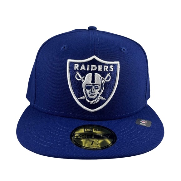 New Era Las Vegas Raiders Royal Blue 59FIFTY Fitted Hat